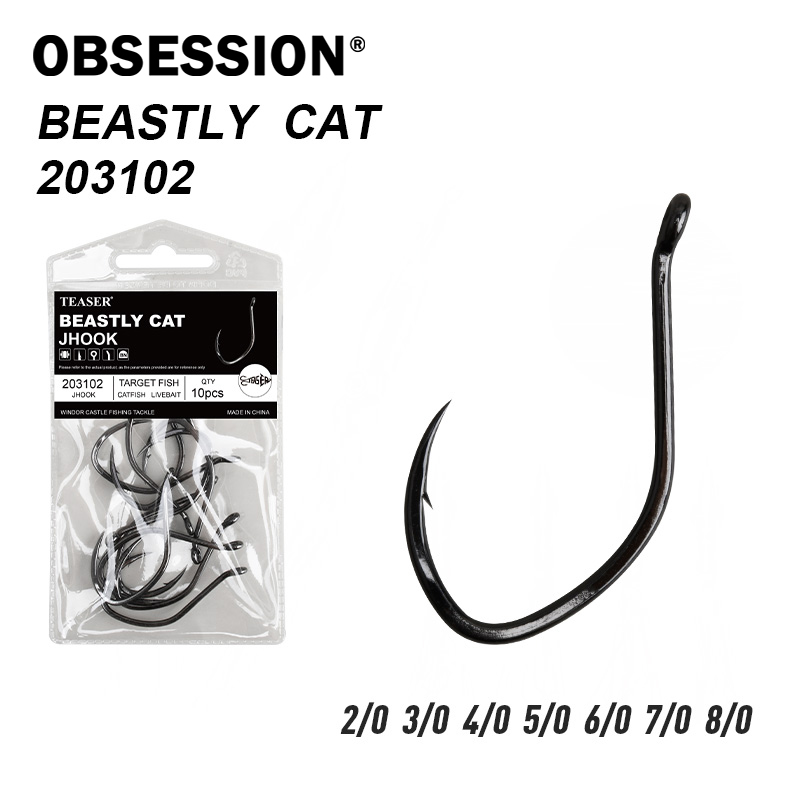OBSESSION 203102 10pcs/bag Sal - огляд і ціна Fishing Hook Assortment