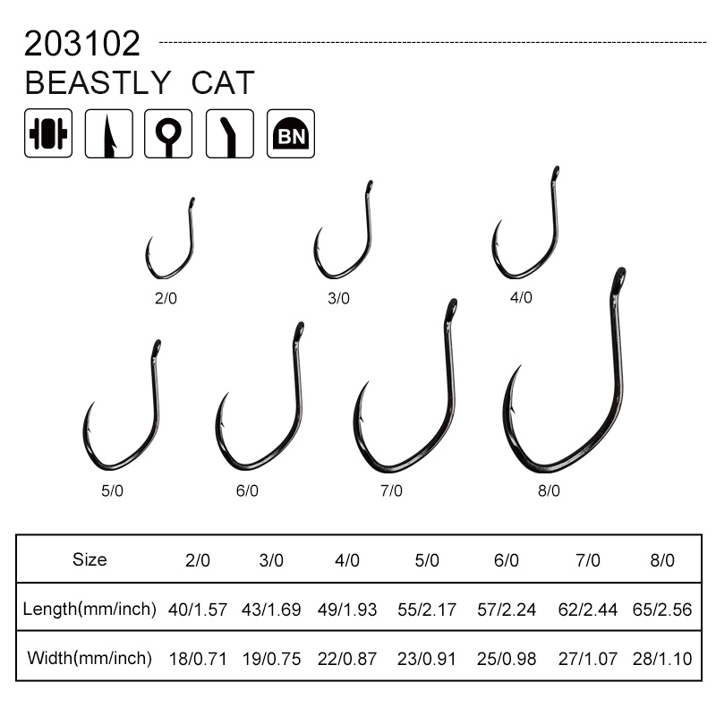 OBSESSION 203102 10pcs/bag Sal - огляд і ціна Fishing Hook Assortment