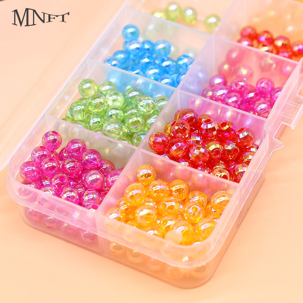 MNFT Mix 5 Colors Round Beads  - огляд і ціна Fishing Hook Assortment