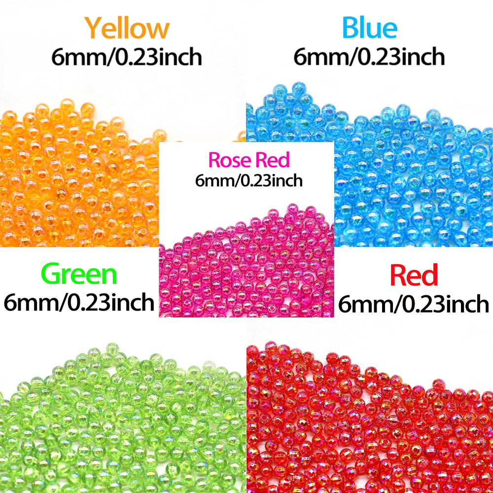 MNFT Mix 5 Colors Round Beads  - огляд і ціна Fishing Hook Assortment