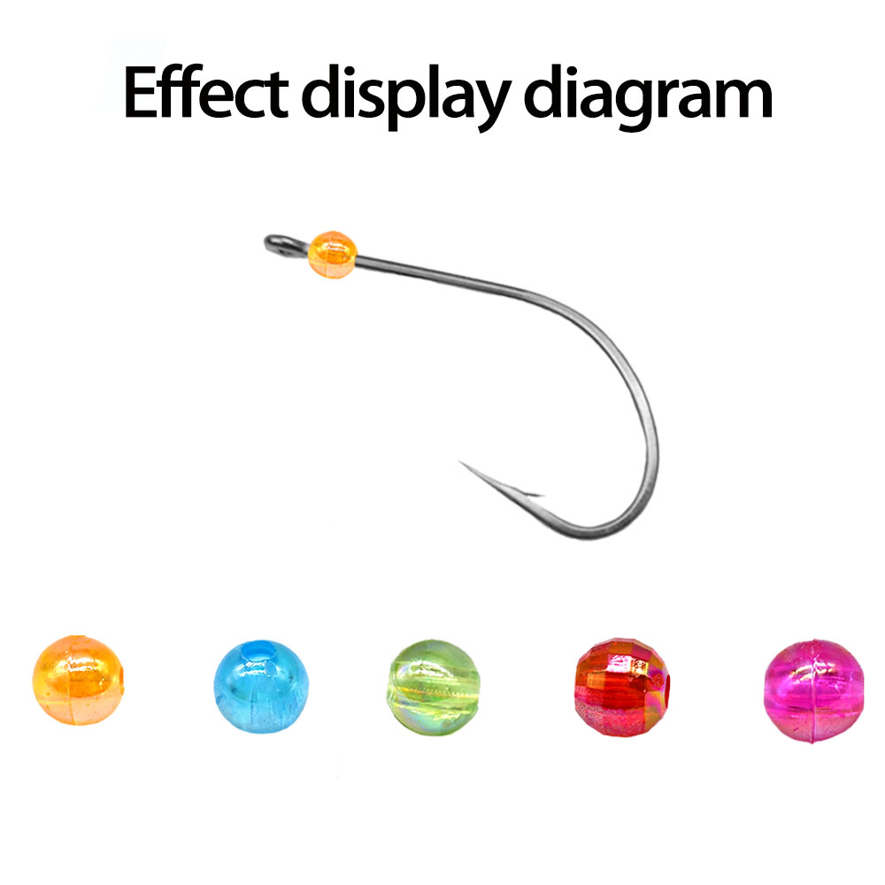 MNFT Mix 5 Colors Round Beads  - огляд і ціна Fishing Hook Assortment