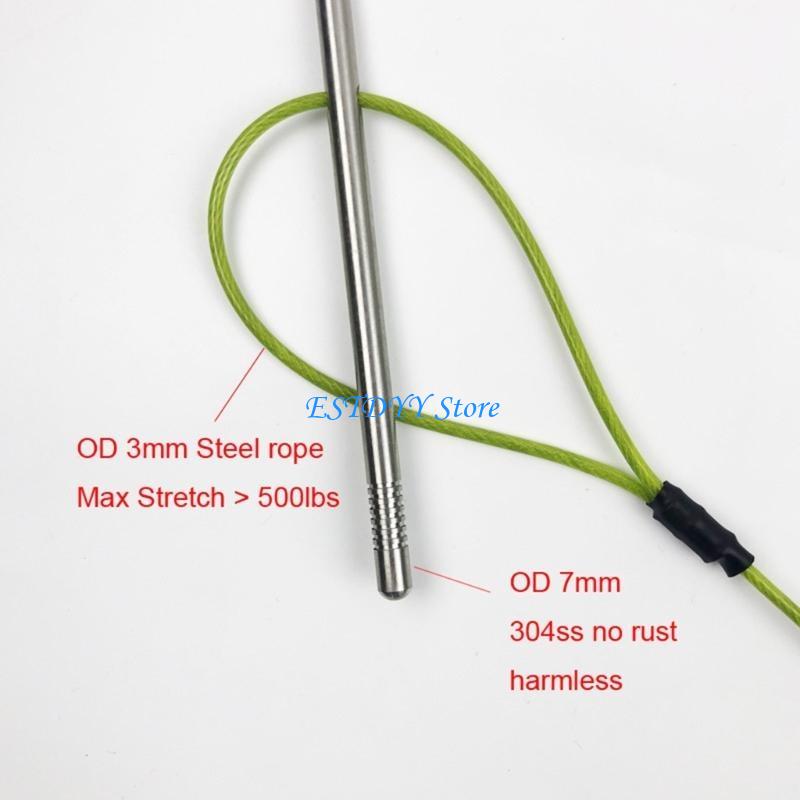 G6DE Fish Stringer Stainless C - огляд і ціна Fishing Hook Size