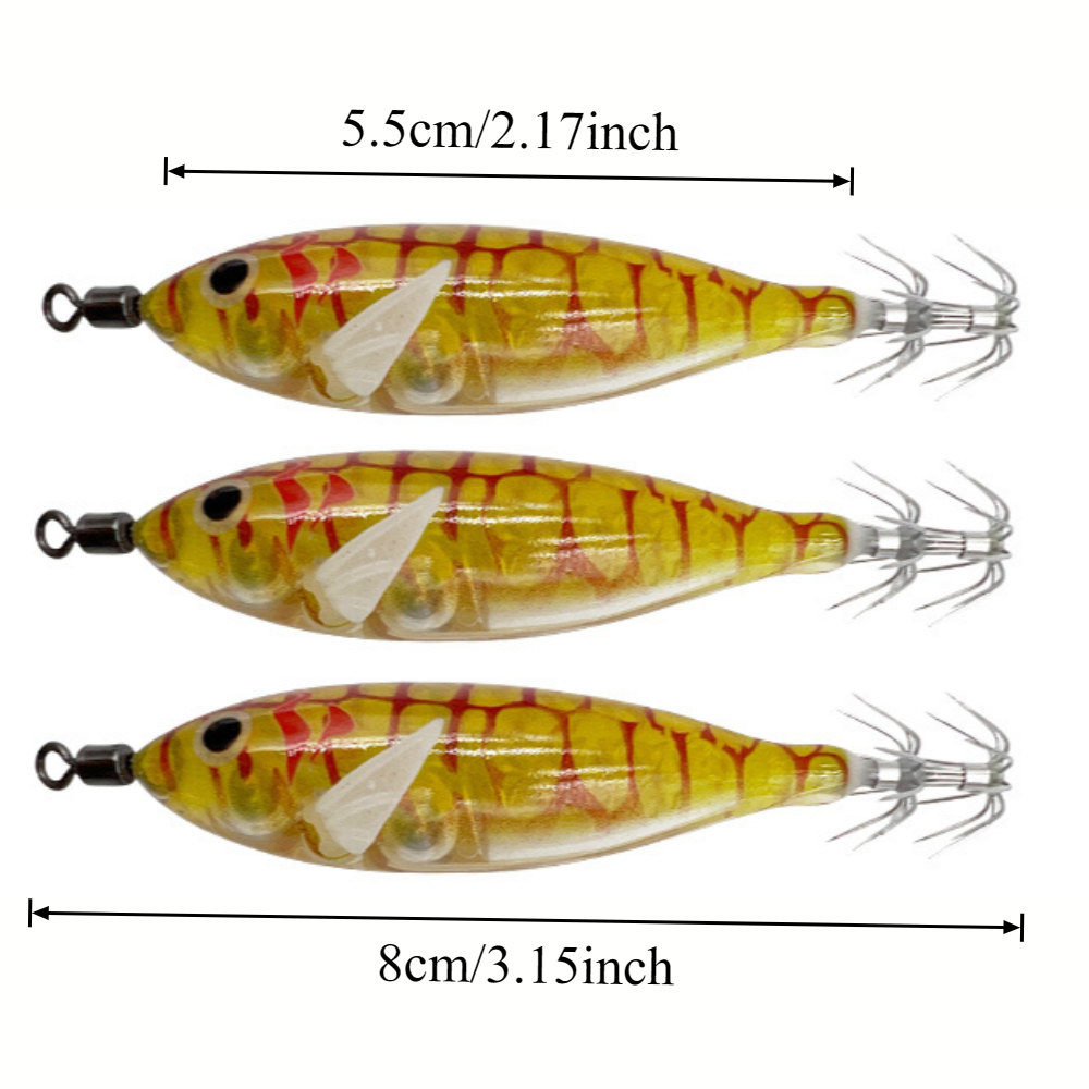 21pcs/set 8cm/ 5.7g Shrimp Fis - огляд і ціна Fishing Hook Jig