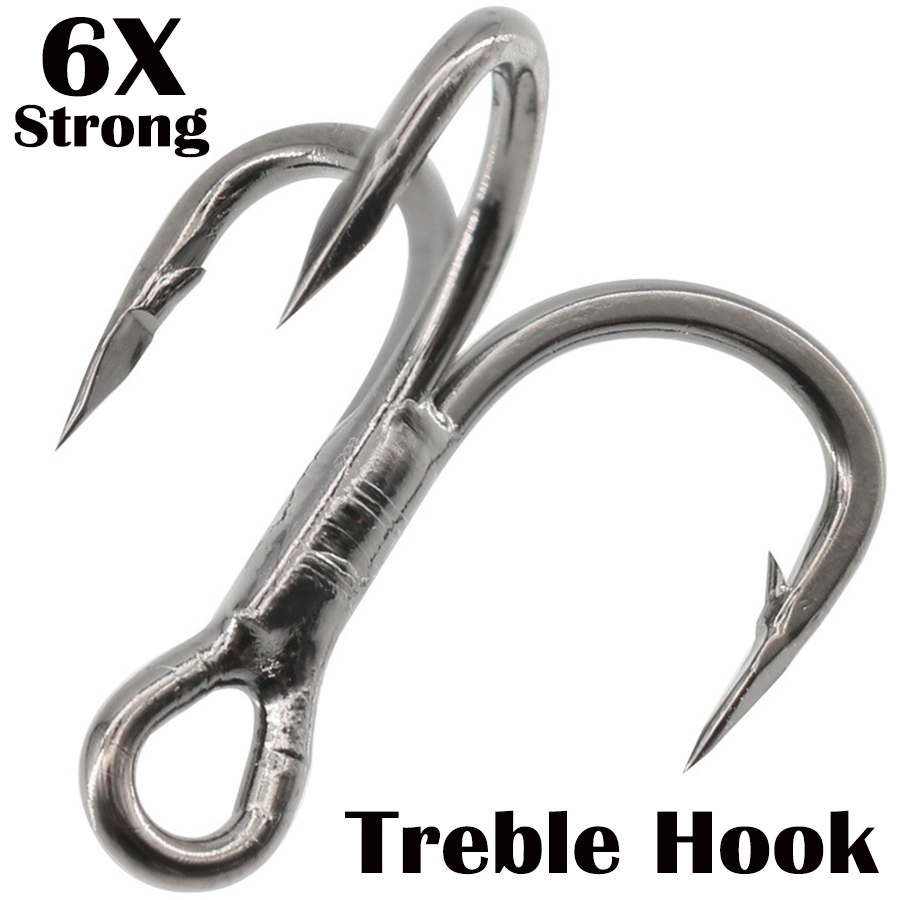Fishing Treble Hook 6X Strong  - огляд і ціна Fishing Hook Assortment